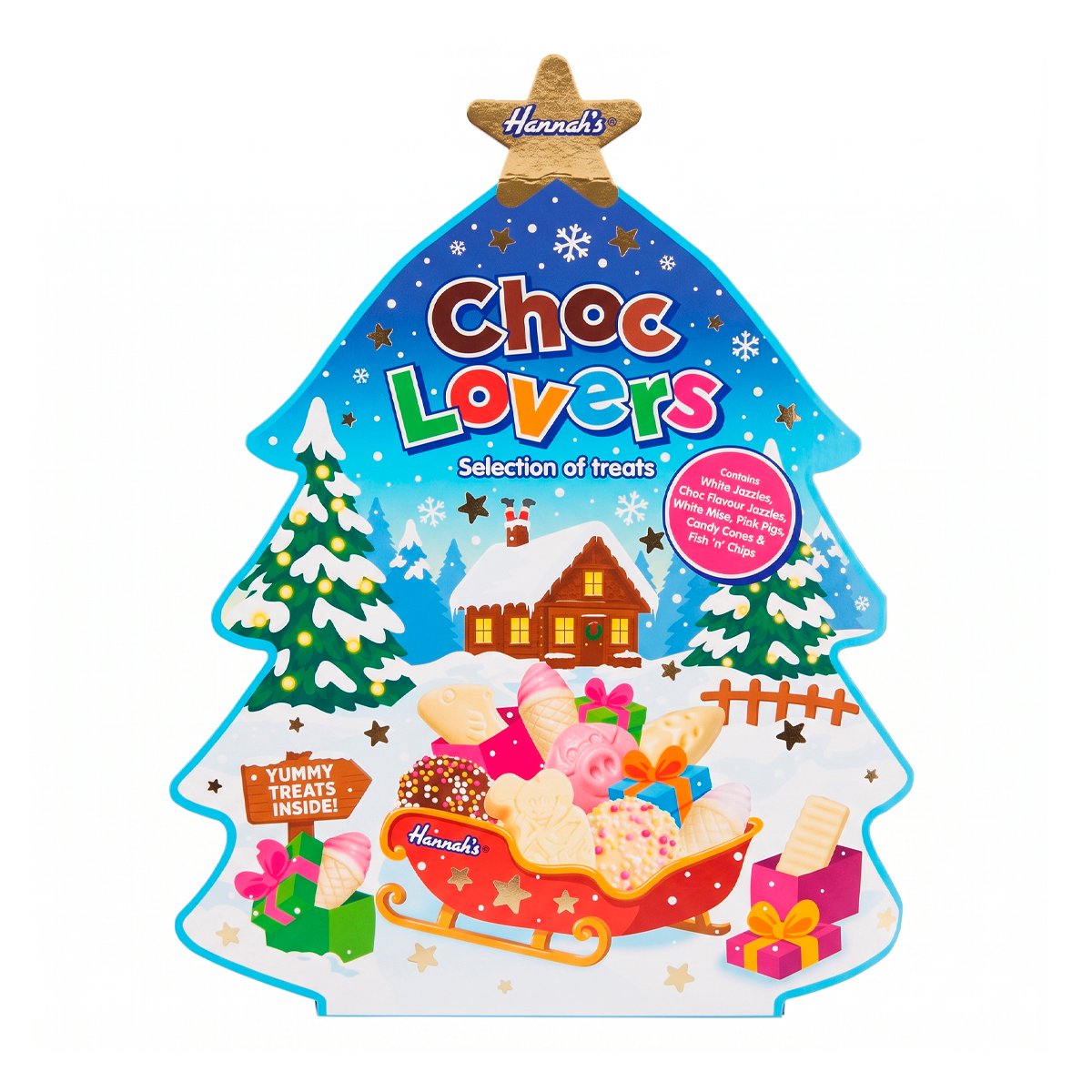 Набор Hannahs Choc Lovers selections of treats 254g Набор Hannah's Choc Lovers selections of treats 254g