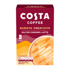 Растворимый кофе Costa Coffee Salted Caramel Latte Barista Creations 6 sachets