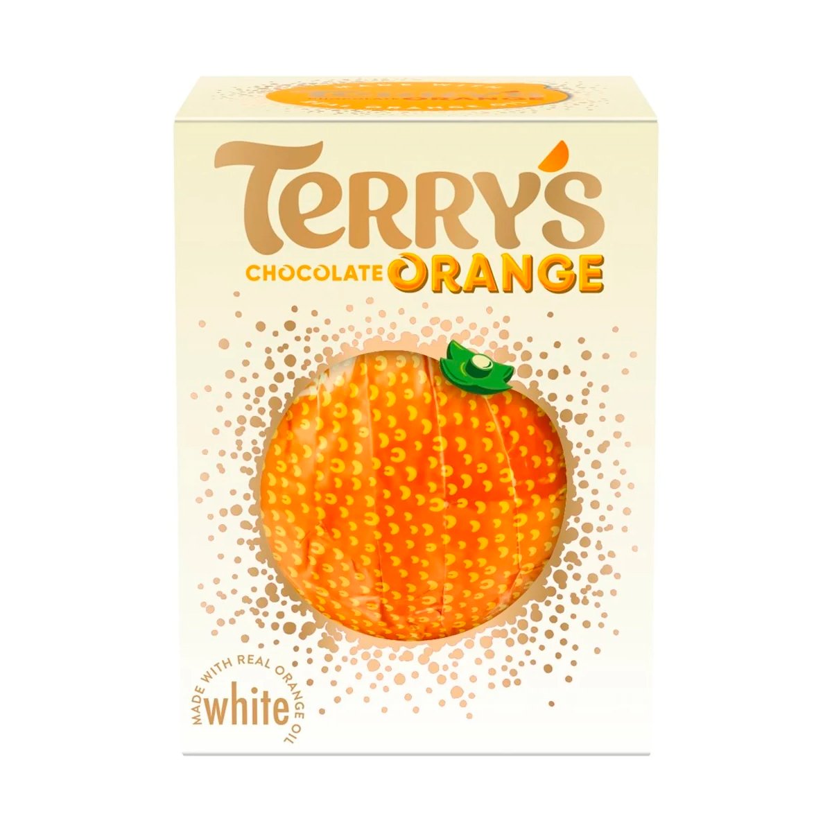 Шоколадный апельсин Terrys White Chocolate Orange 145g Шоколадный апельсин Terry's White Chocolate Orange 145g