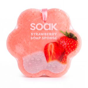 Soak Strawberry Soap Sponge 150g