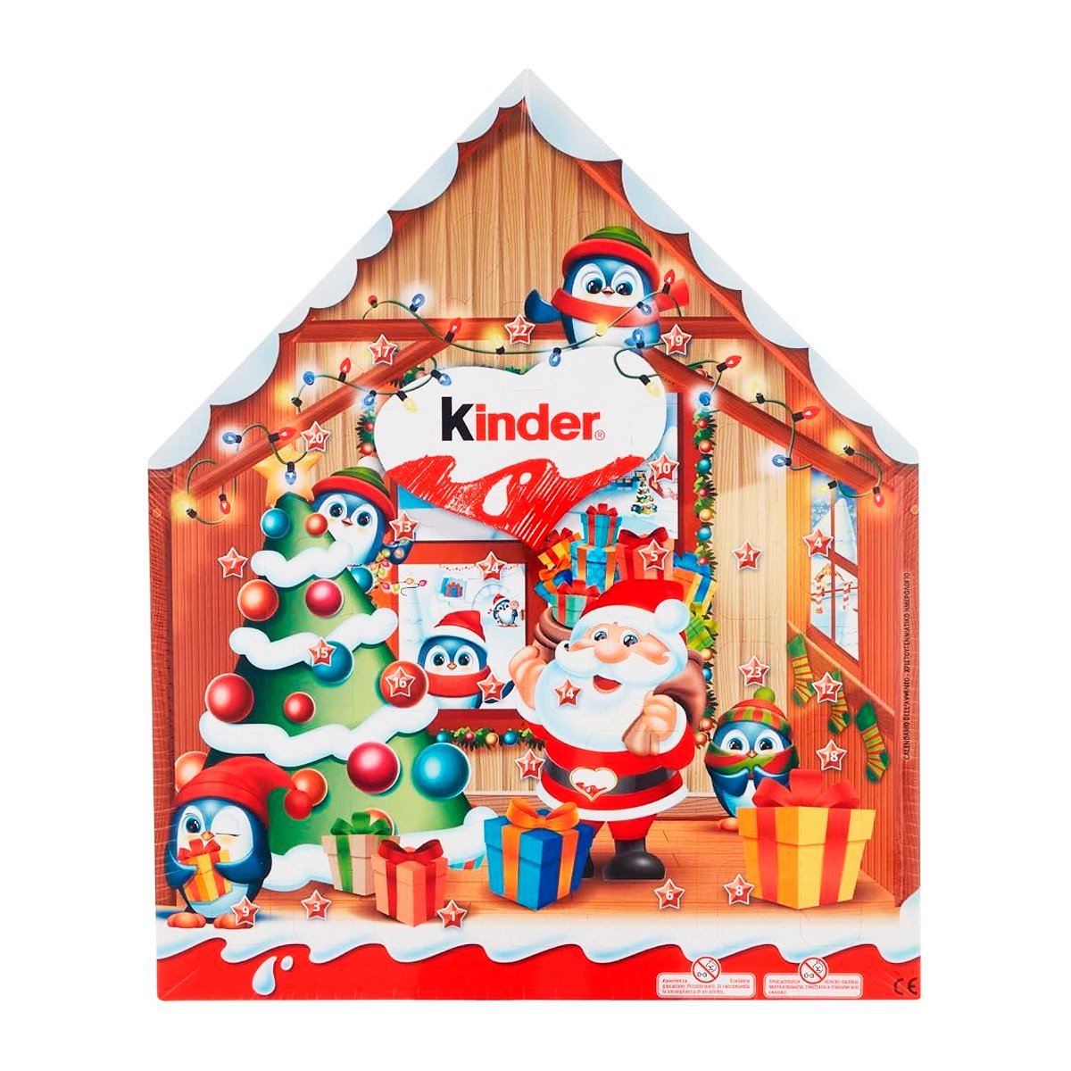 Адвент календарь Kinder Advent Calendar 184g Адвент календарь Kinder Advent Calendar 184g